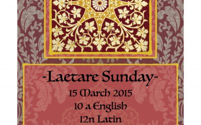 Laetare Sunday