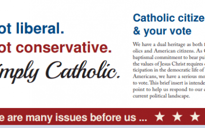 Simply Catholic Voter Guide