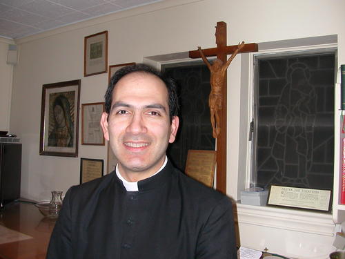 Fr Velez, priest of Opus Dei prelature, hosting Evening of Recollection for Men