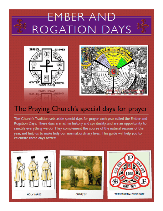 Ember & Rogation Days by Fr Christopher Smith Prince of Peace