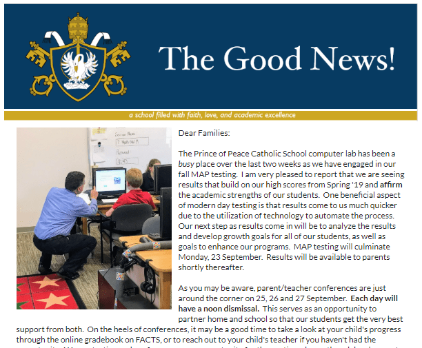 The Good News – 16 September 2019