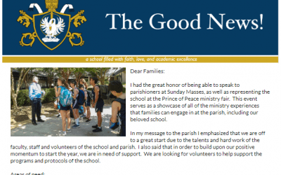 The Good News – 8 September 2019