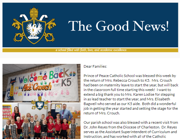 The Good News – 6 October 2019