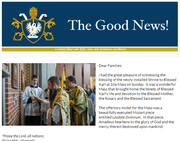 The Good News – 21 October 2019