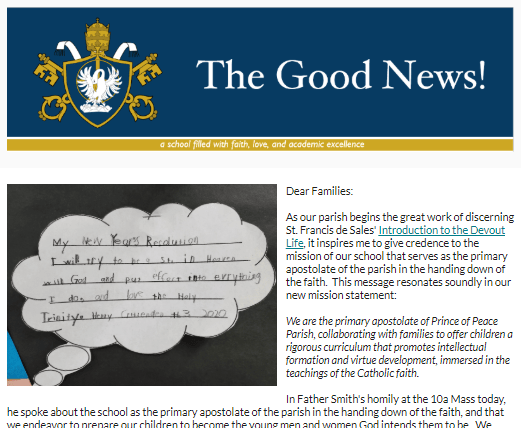 The Good News – 26 January 2020