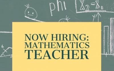 Hiring: Middle School Math Teacher