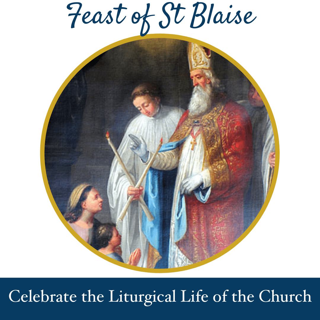 3 February Feast of Saint Blaise Prince of Peace Catholic Church