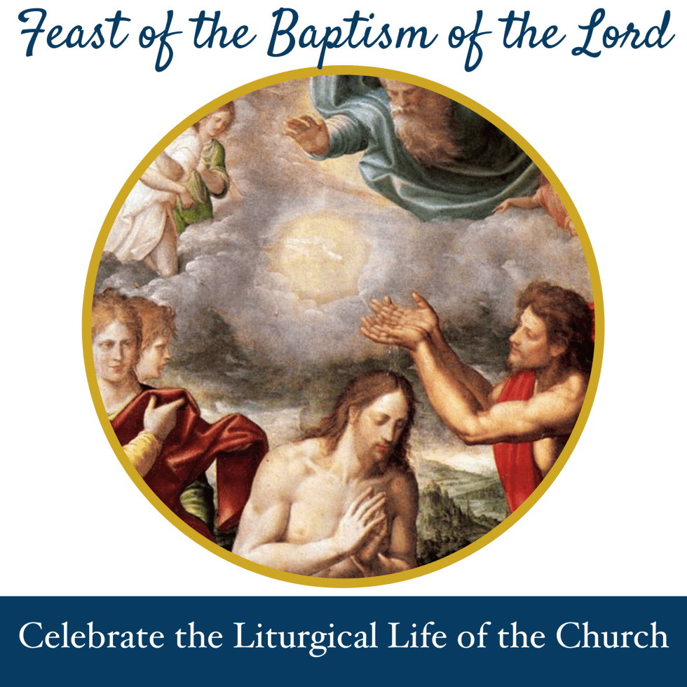 8 January Feast of the Baptism of the Lord Prince of Peace Catholic