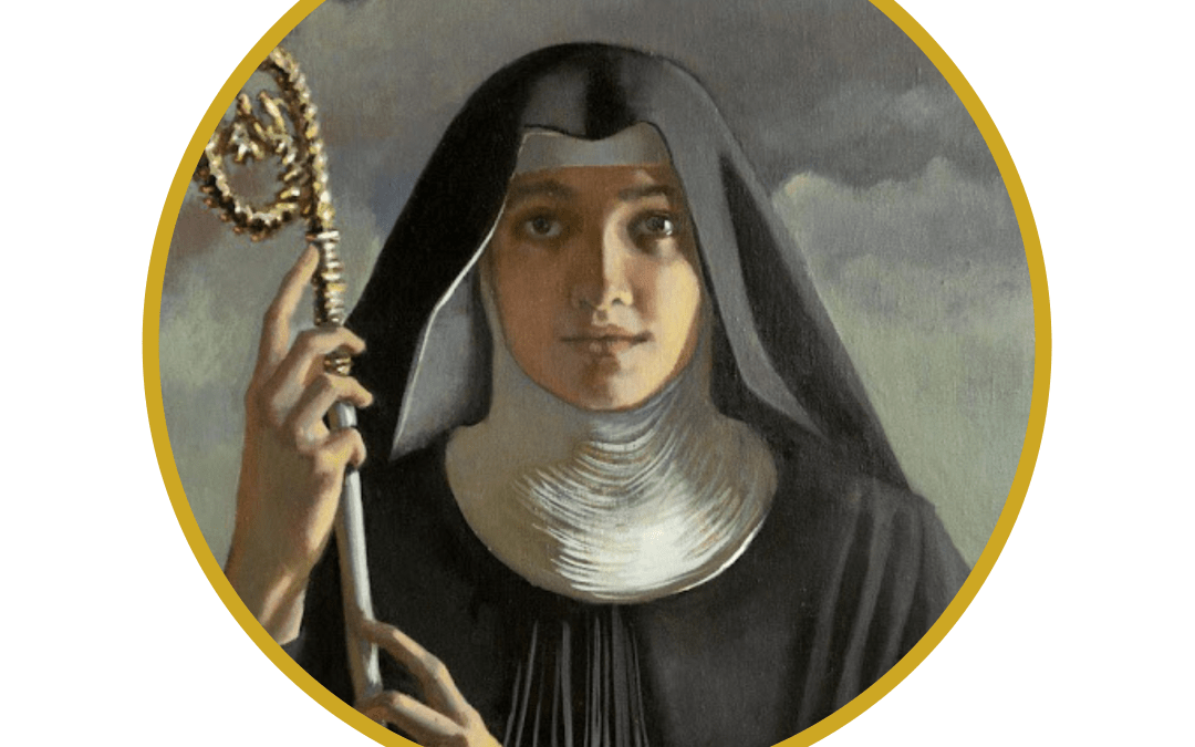 The Life Story of St. Scholastica, Story of Saint Scholastica