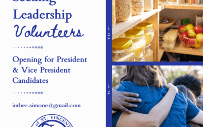 Seeking President & Vice President Candidates for St Vincent de Paul Society