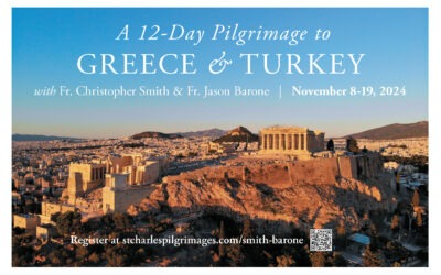 Pilgrimage with Fr Smith & Fr Barone to Greece & Turkey