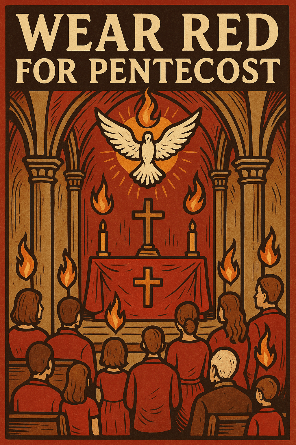 Wear Red for Pentecost