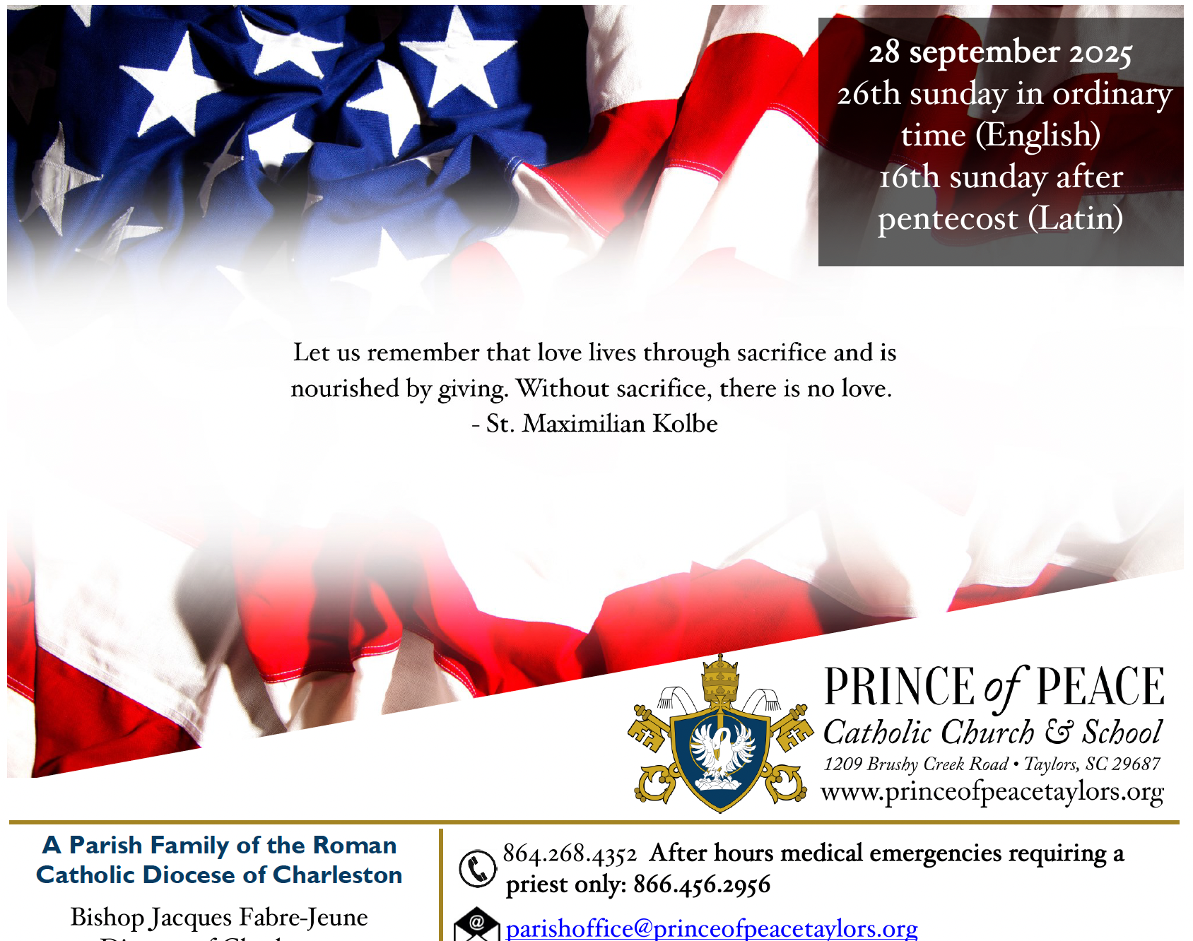 28 September 2025 Bulletin