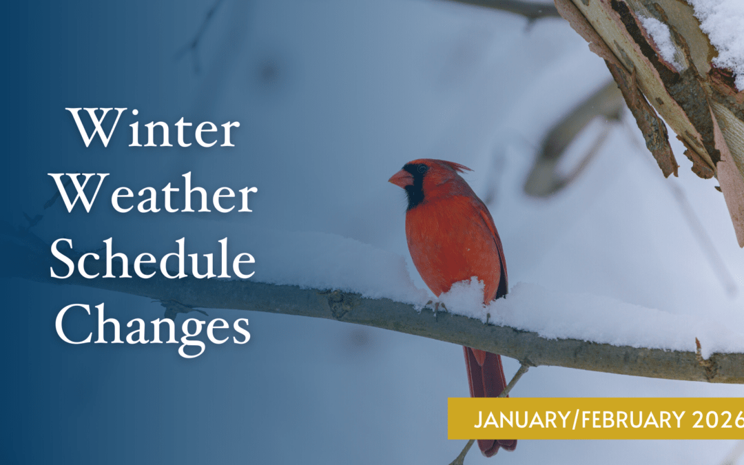 Weather-related Schedule Changes